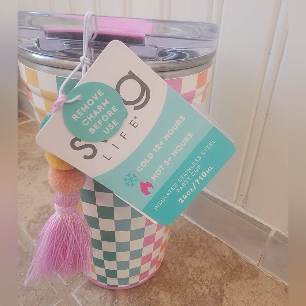 Swig Life 24 oz Party Cup | Checkmate - Picture 3 of 3